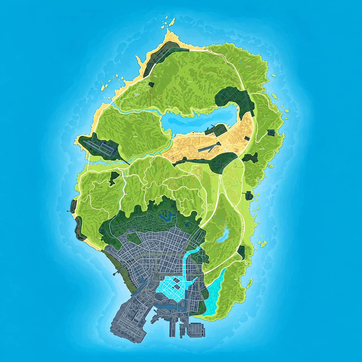 PassiveRP mapa